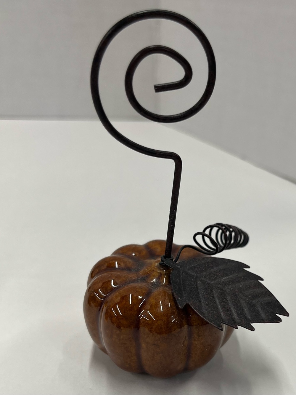 Department 56 place card holders (7) pumpkins - Picture 7 of 8